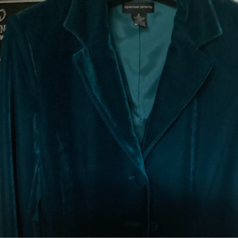 Velvet evening jacket